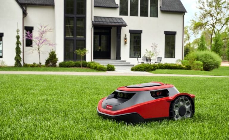 robot lawn mower