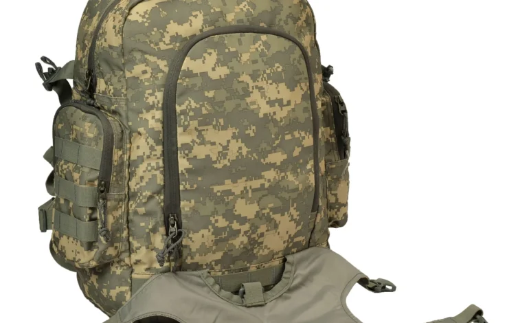 ASMN Tactical Digital Camo Travel Backpac